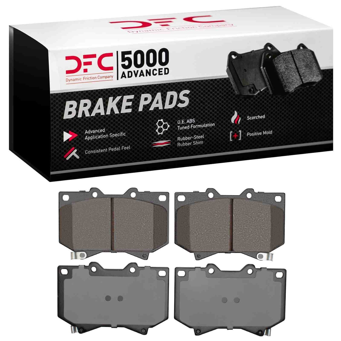 Dynamic Friction Company Disc Brake Pad Set 1551-0812-00