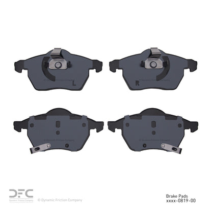 Dynamic Friction Company Disc Brake Pad Set 1551-0819-00
