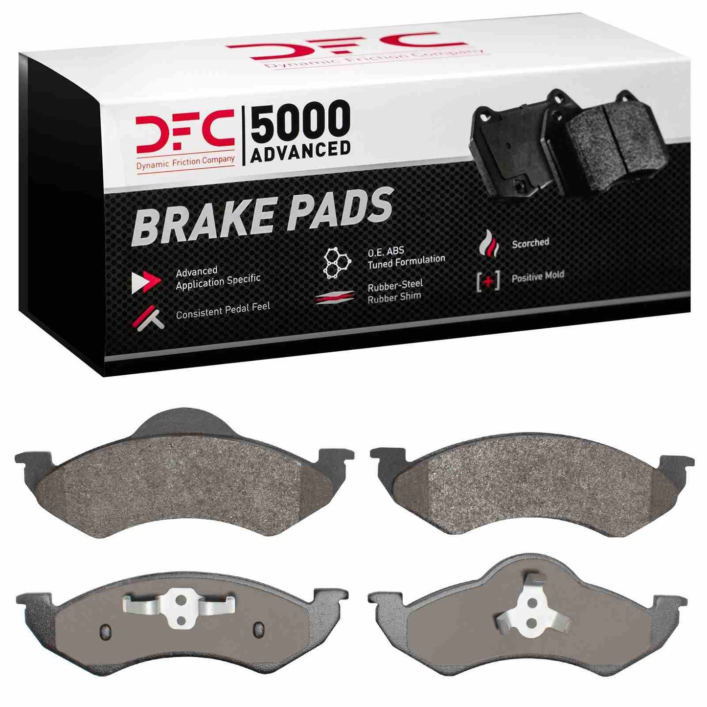 Dynamic Friction Company Disc Brake Pad Set 1551-0820-00