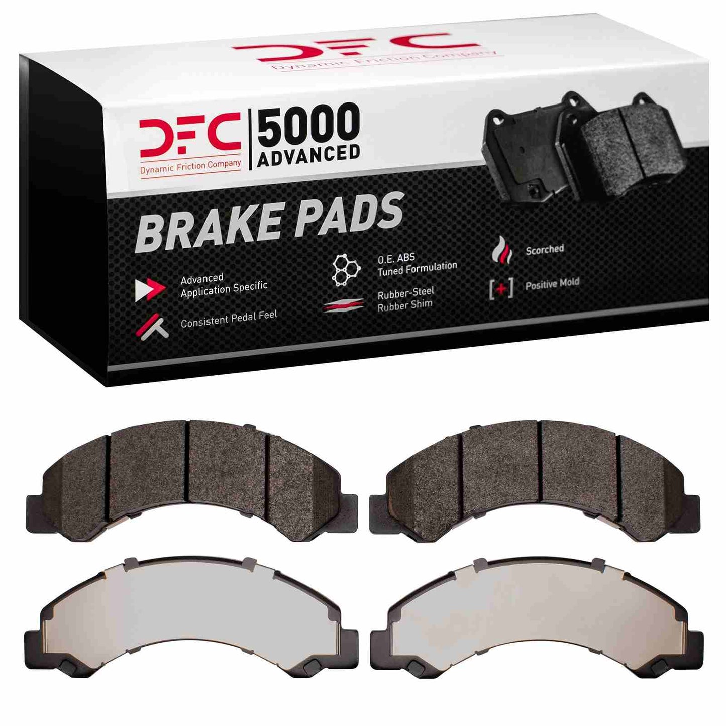 Dynamic Friction Company Disc Brake Pad Set 1551-0825-00