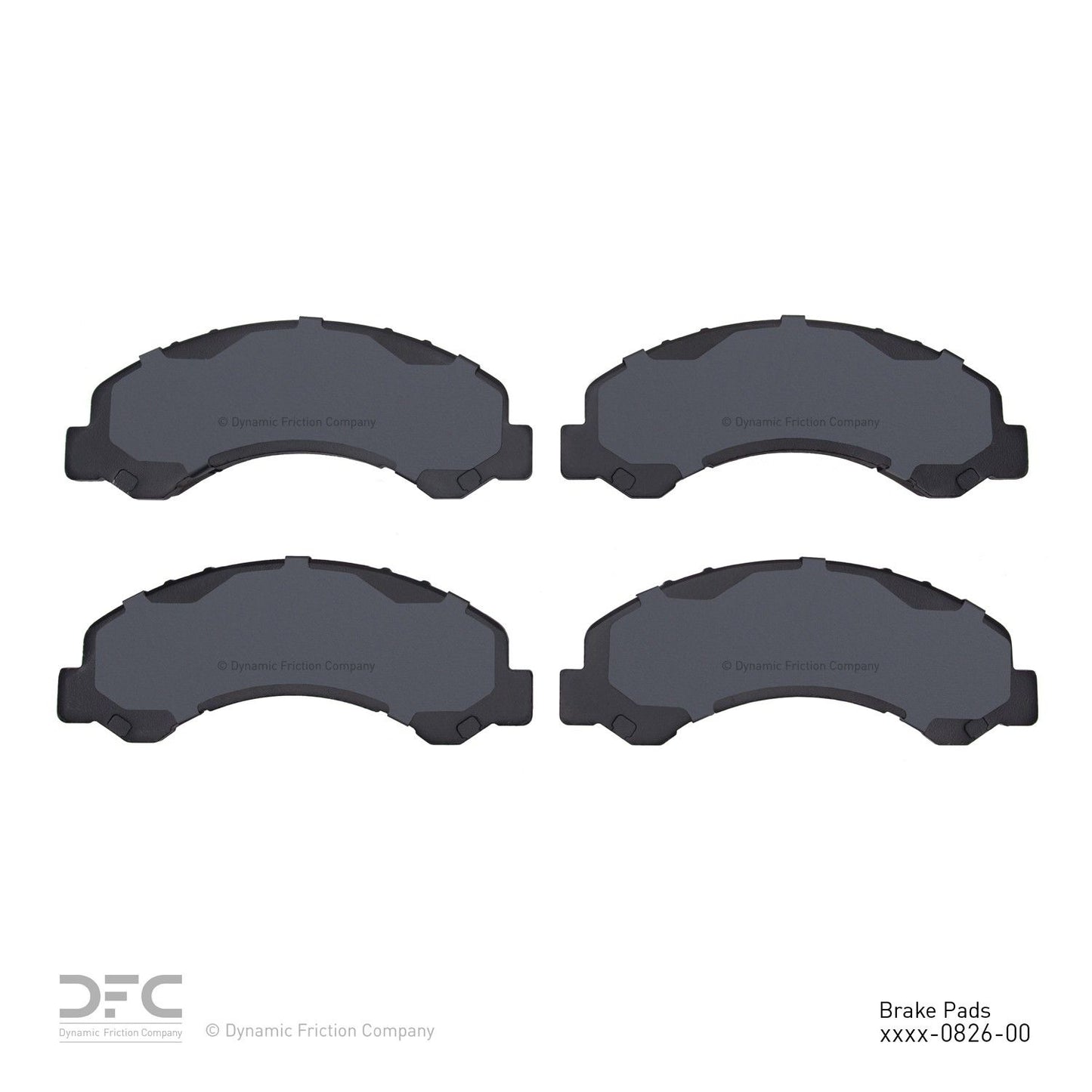 Dynamic Friction Company Disc Brake Pad Set 1551-0826-00