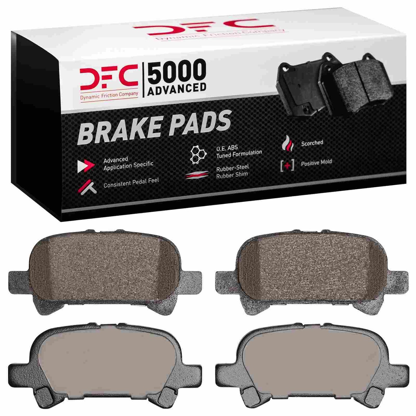 Dynamic Friction Company Disc Brake Pad Set 1551-0828-00