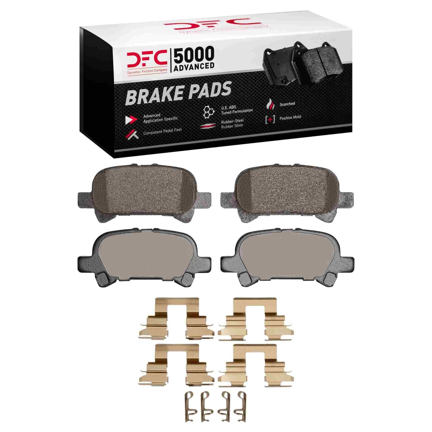 Dynamic Friction Company Disc Brake Pad Set 1551-0828-01