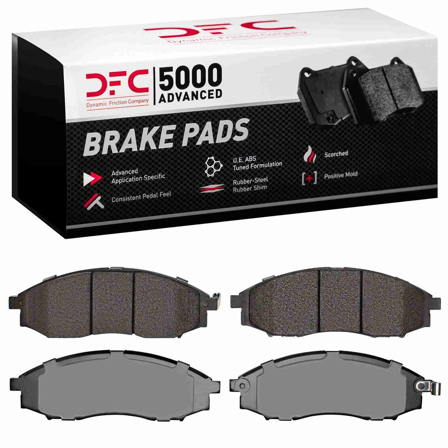Dynamic Friction Company Disc Brake Pad Set 1551-0830-00