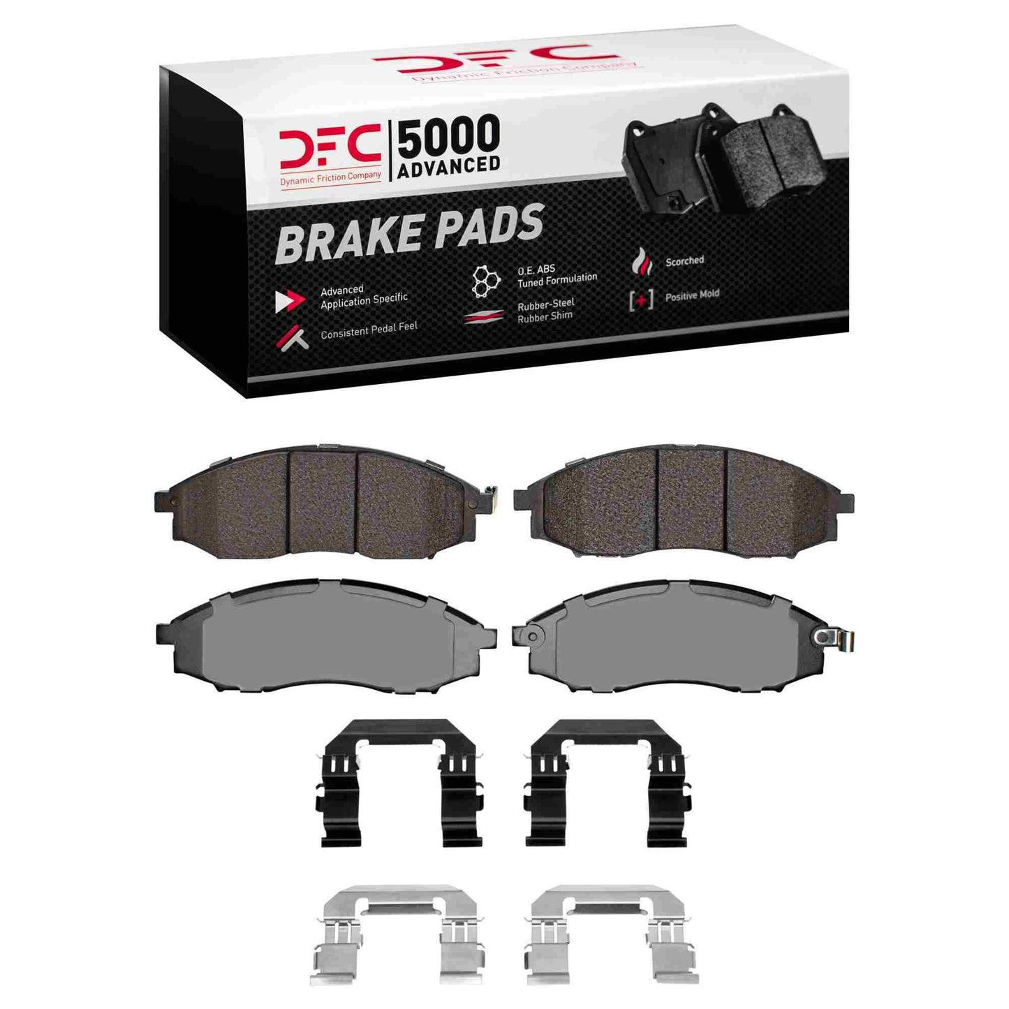 Dynamic Friction Company Disc Brake Pad Set 1551-0830-01