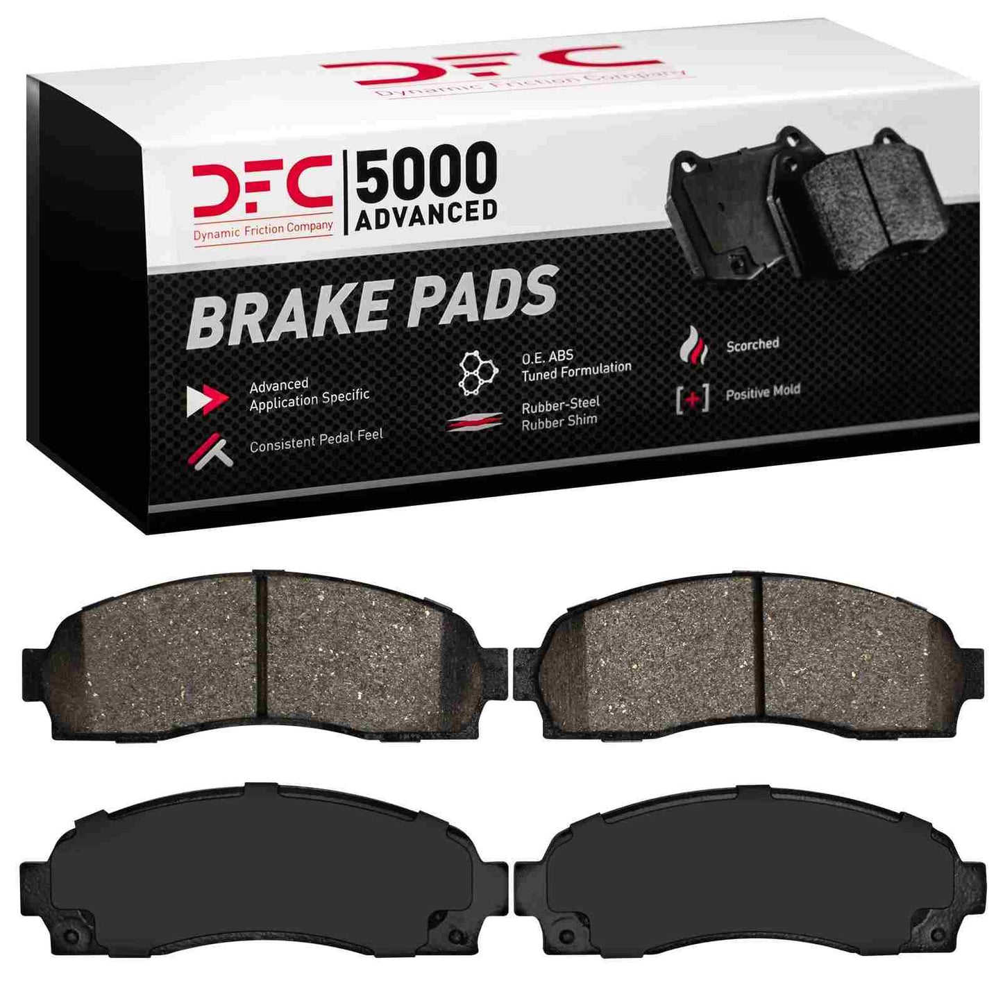 Dynamic Friction Company Disc Brake Pad Set 1551-0833-00