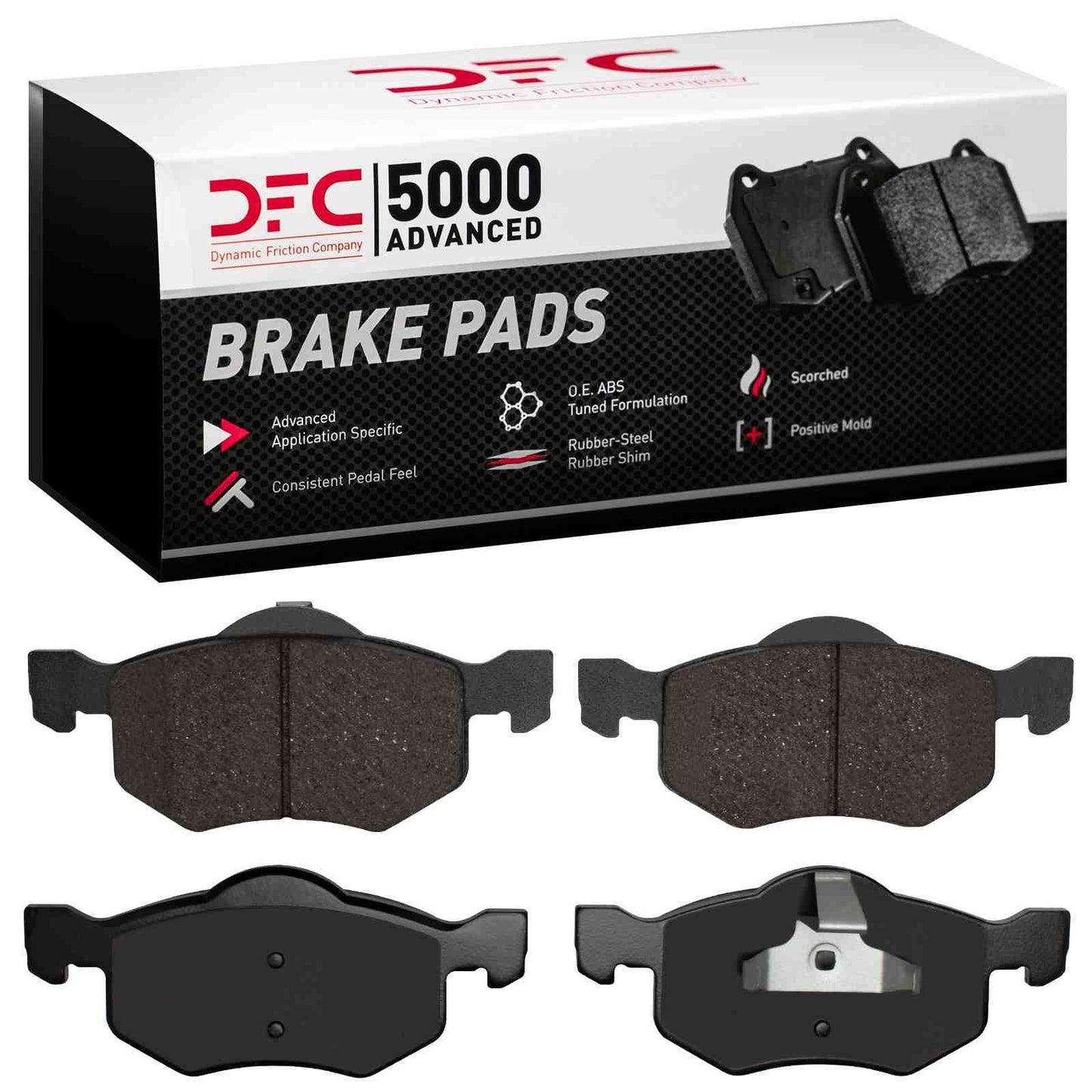 Dynamic Friction Company Disc Brake Pad Set 1551-0843-00