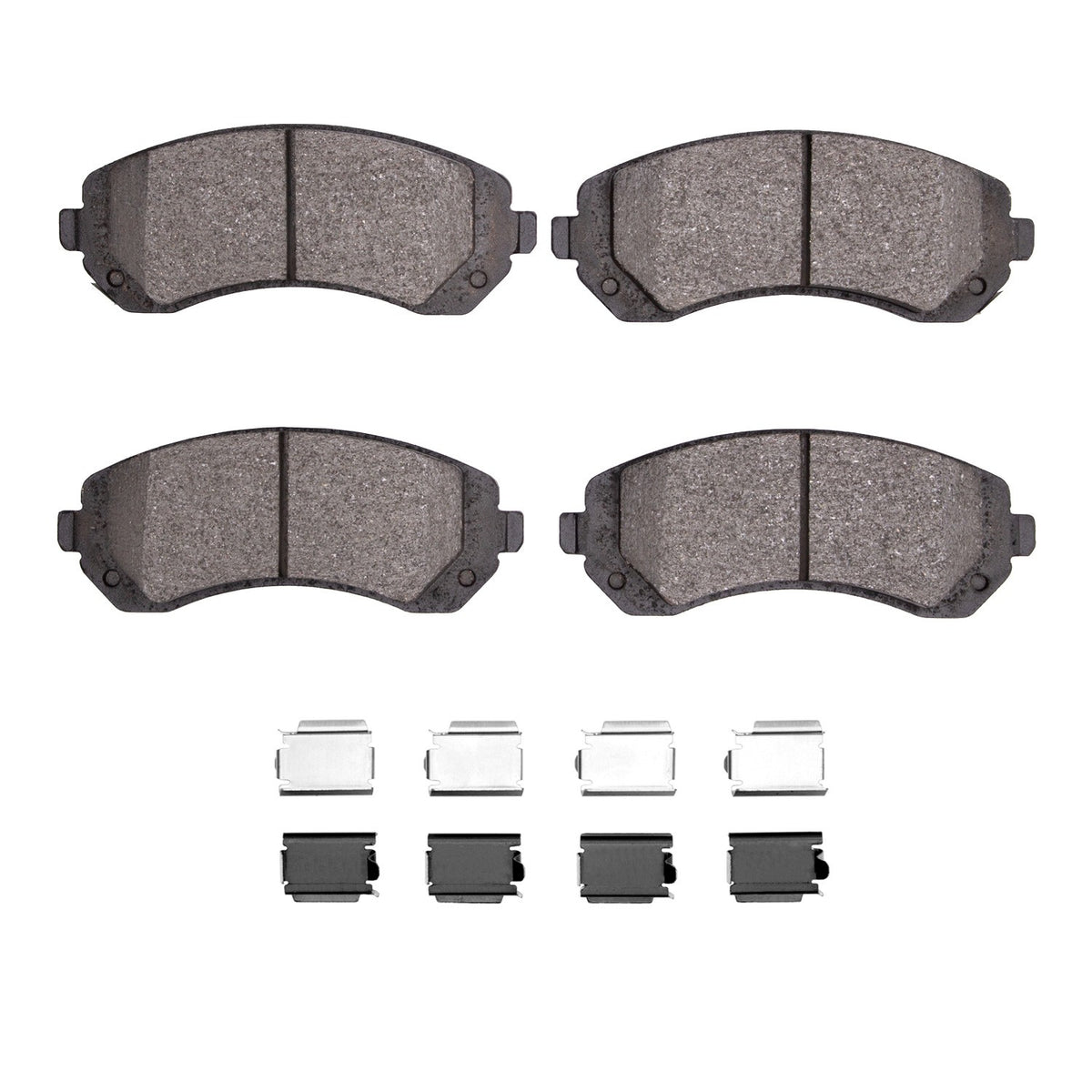 DFC 01-07 Buick Rendezvous Front 5000 Advanced Semi Metallic Brake Pads and Hardware Kit 1551-0844-01