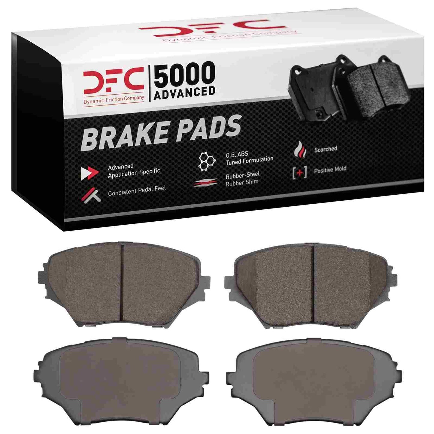 Dynamic Friction Company Disc Brake Pad Set 1551-0862-00
