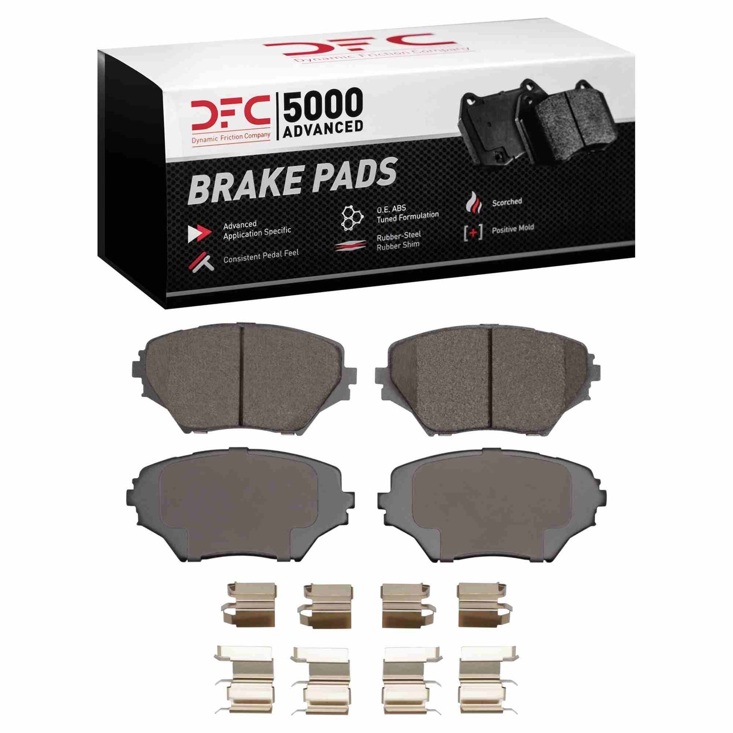 Dynamic Friction Company Disc Brake Pad Set 1551-0862-01