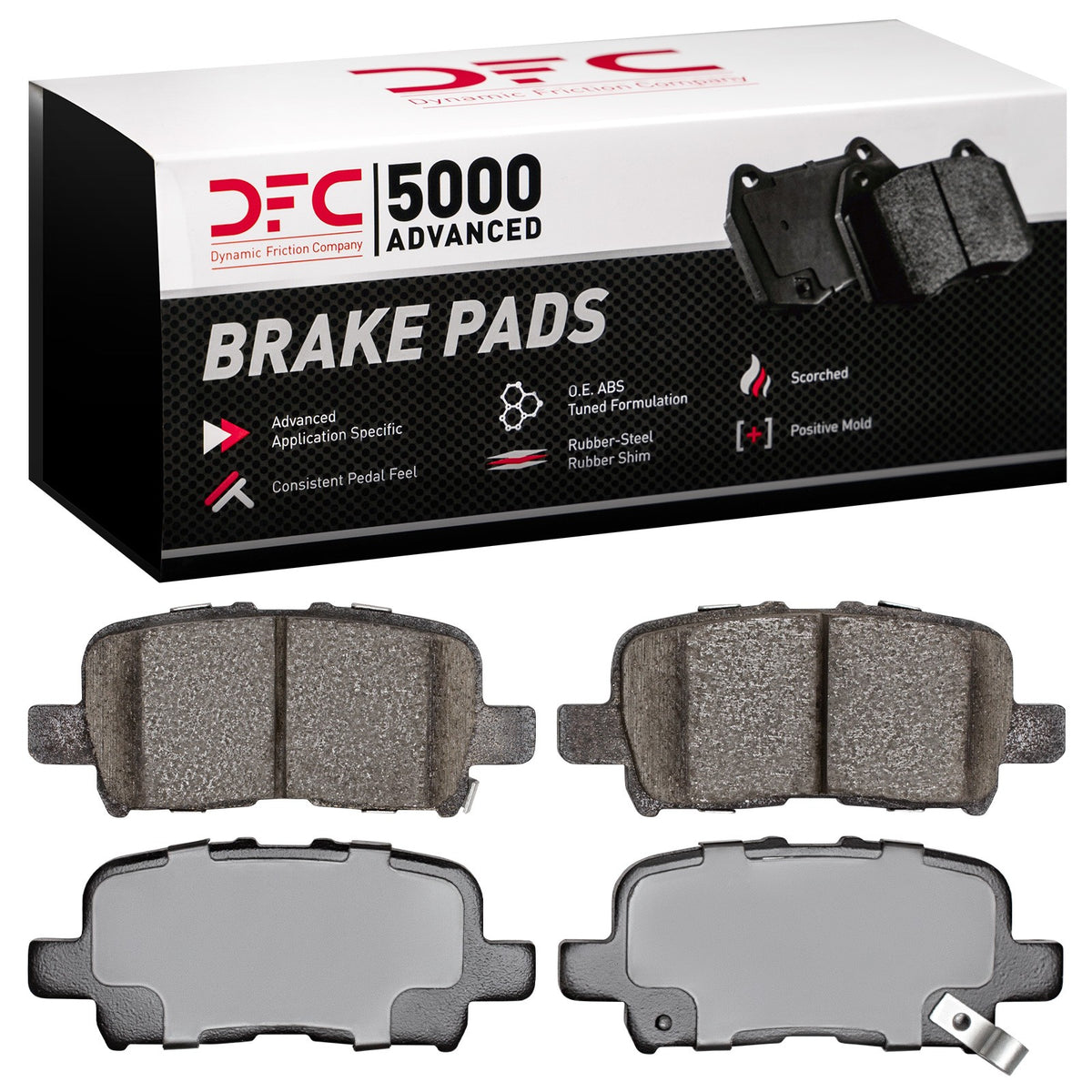 Dynamic Friction Company Disc Brake Pad Set 1551-0865-00