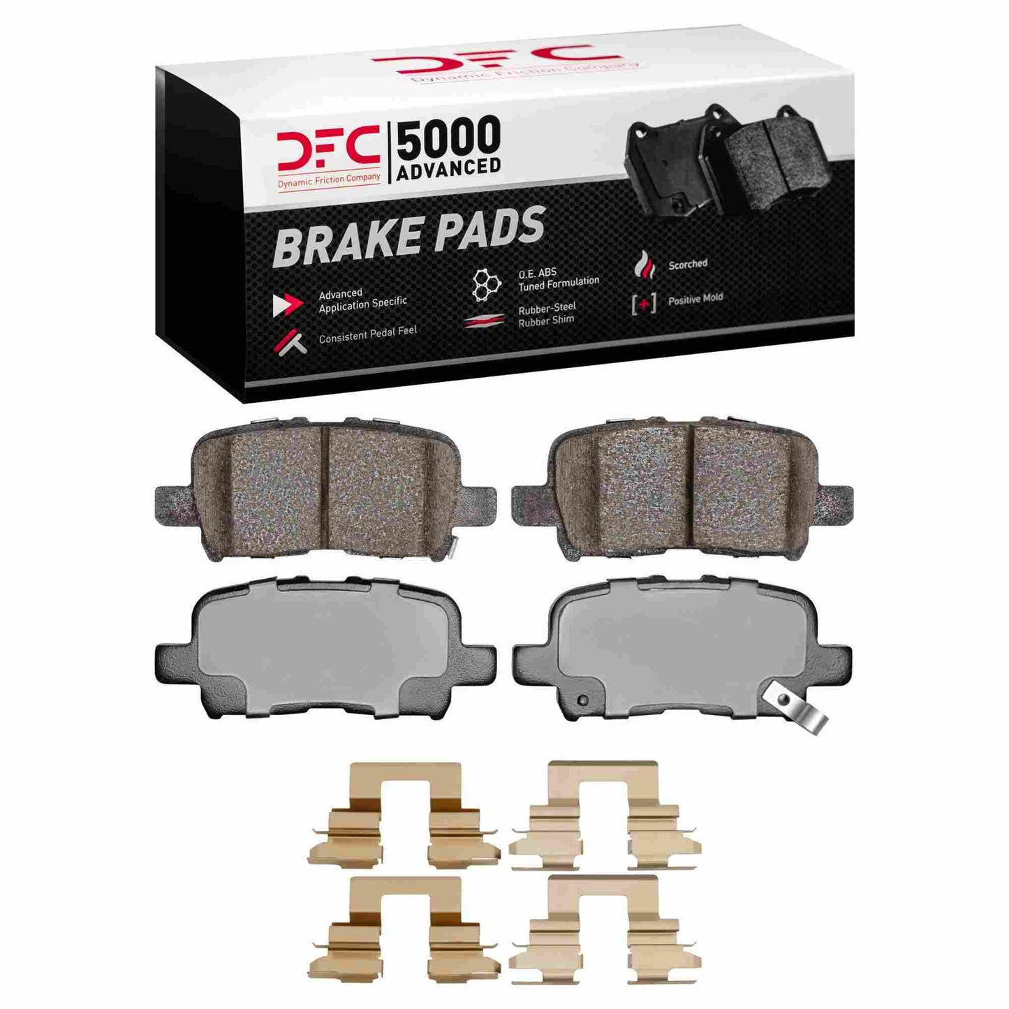 Dynamic Friction Company Disc Brake Pad Set 1551-0865-01