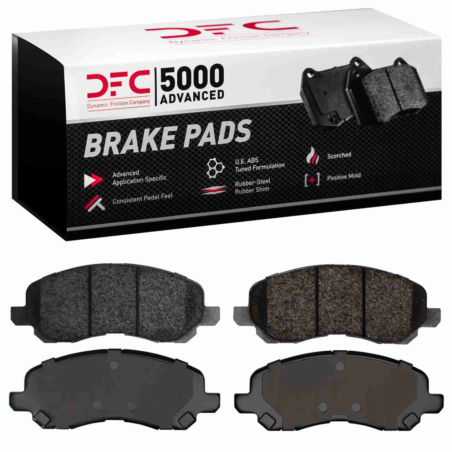 Dynamic Friction Company Disc Brake Pad Set 1551-0866-00