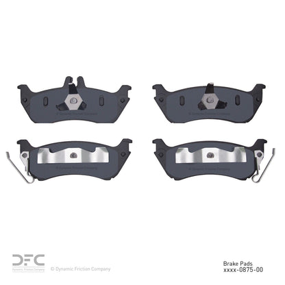 Dynamic Friction Company Disc Brake Pad Set 1551-0875-00