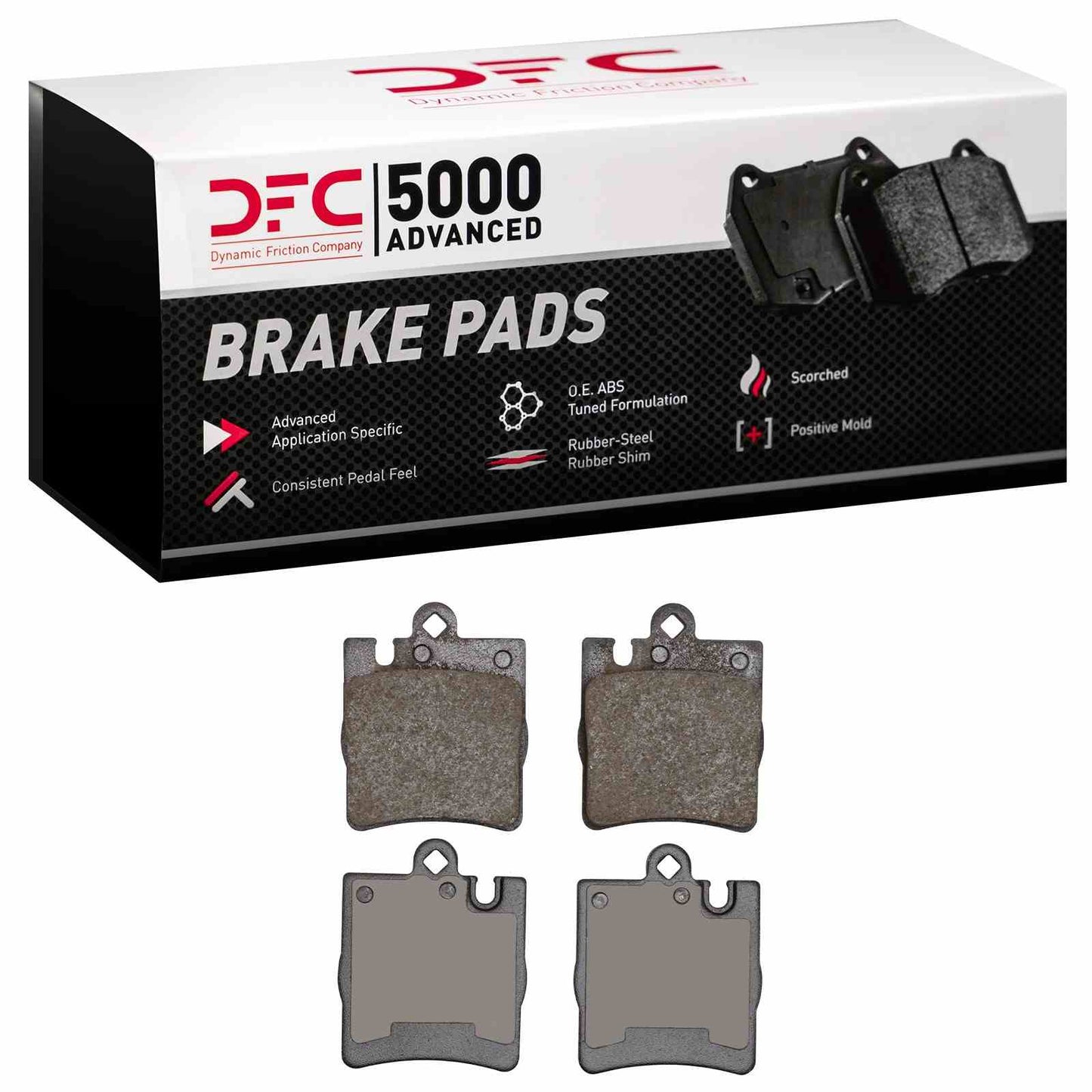Dynamic Friction Company Disc Brake Pad Set 1551-0876-00