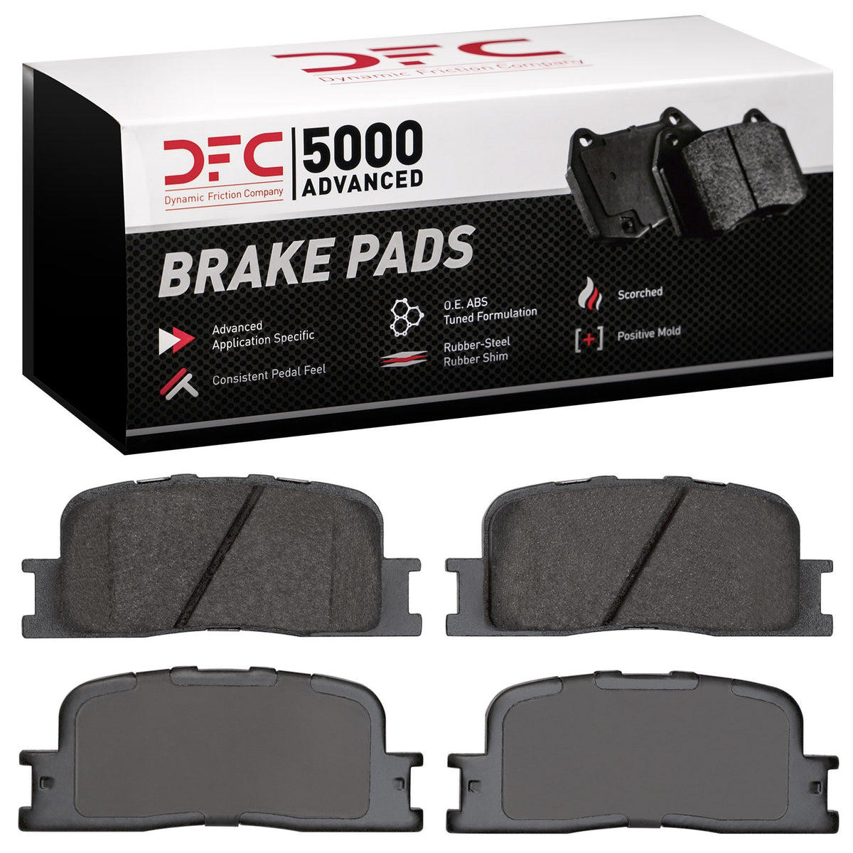 Dynamic Friction Company Disc Brake Pad Set 1551-0885-00