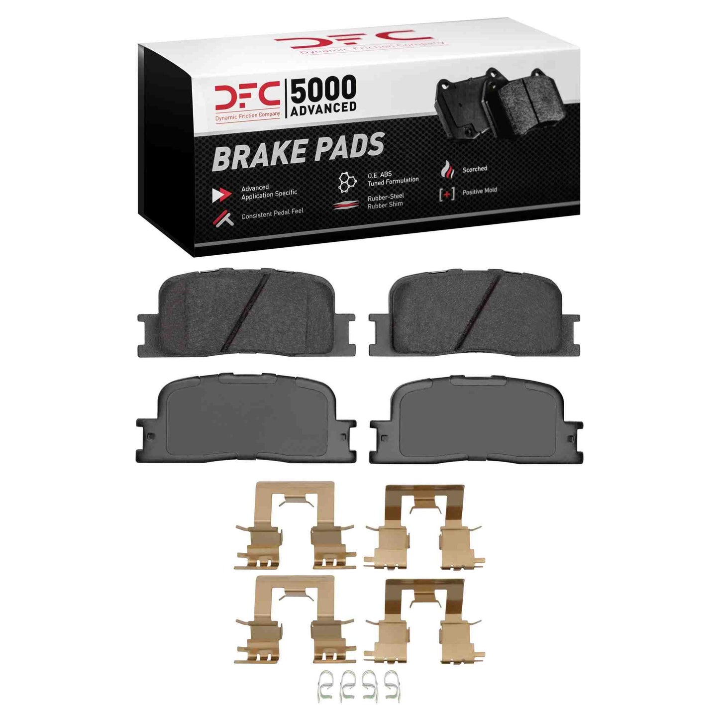 Dynamic Friction Company Disc Brake Pad Set 1551-0885-01