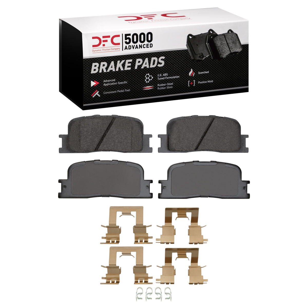 Dynamic Friction Company Disc Brake Pad Set 1551-0885-01
