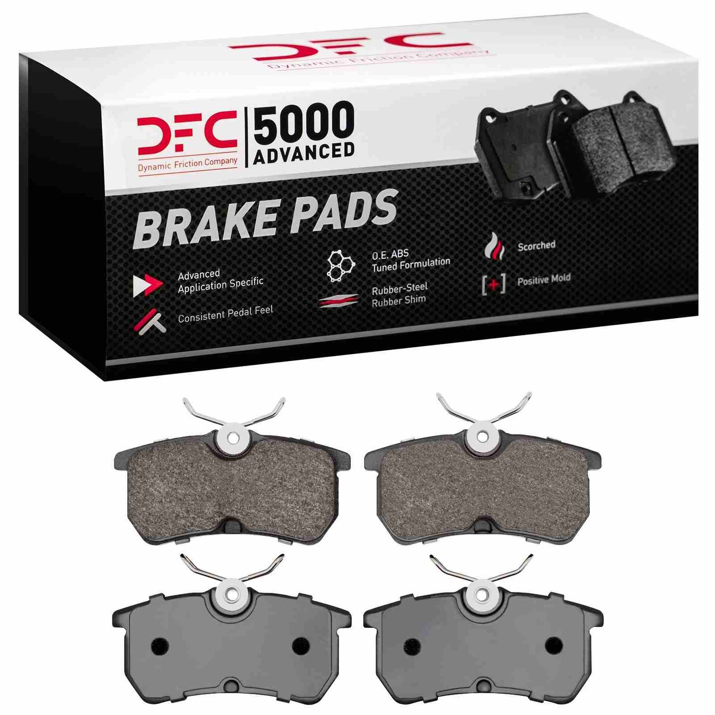 Dynamic Friction Company Disc Brake Pad Set 1551-0886-00