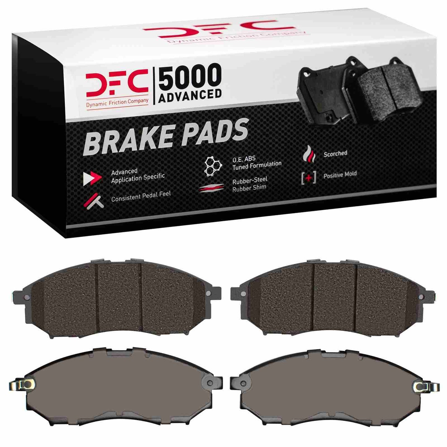 Dynamic Friction Company Disc Brake Pad Set 1551-0888-00