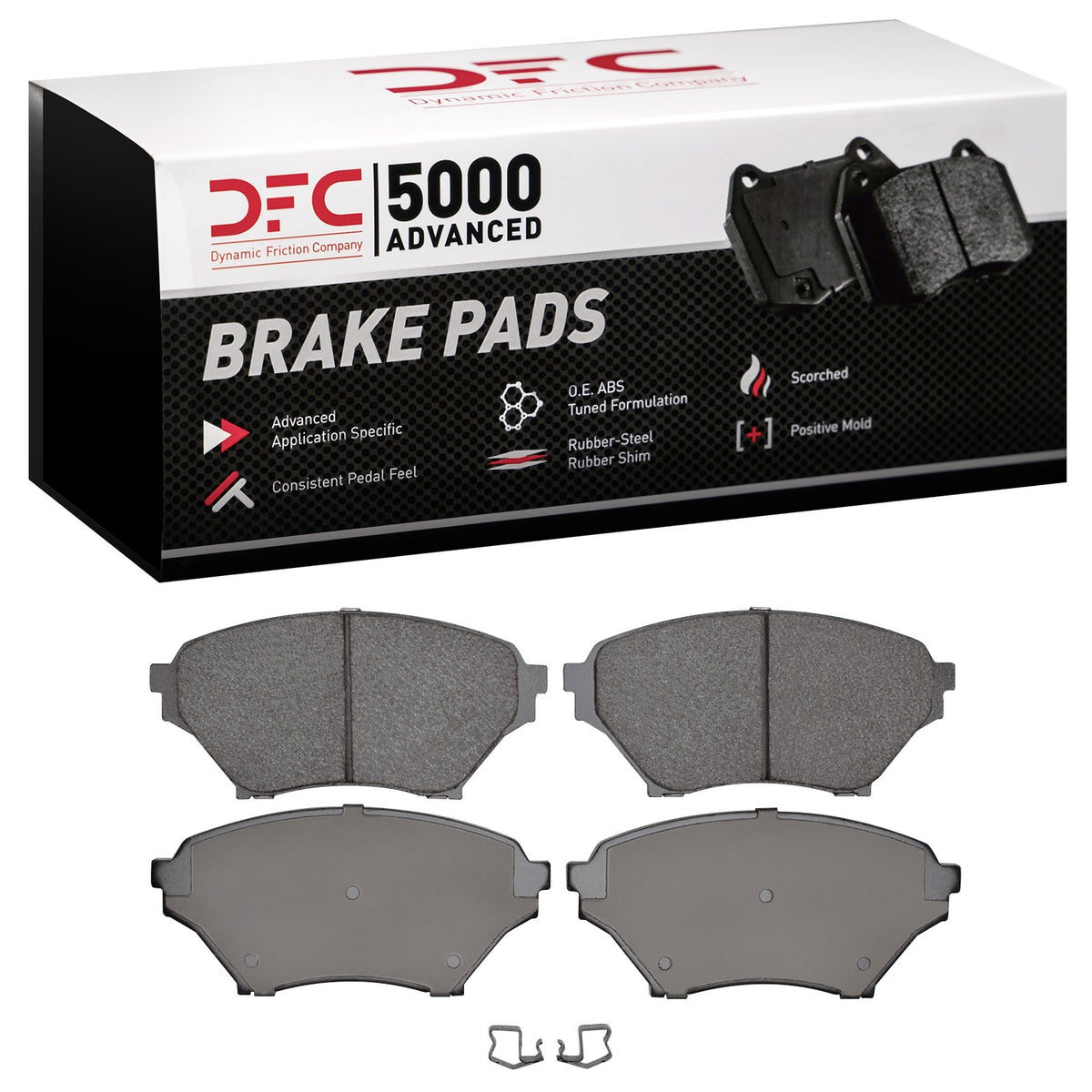 Dynamic Friction Company Disc Brake Pad Set 1551-0890-00
