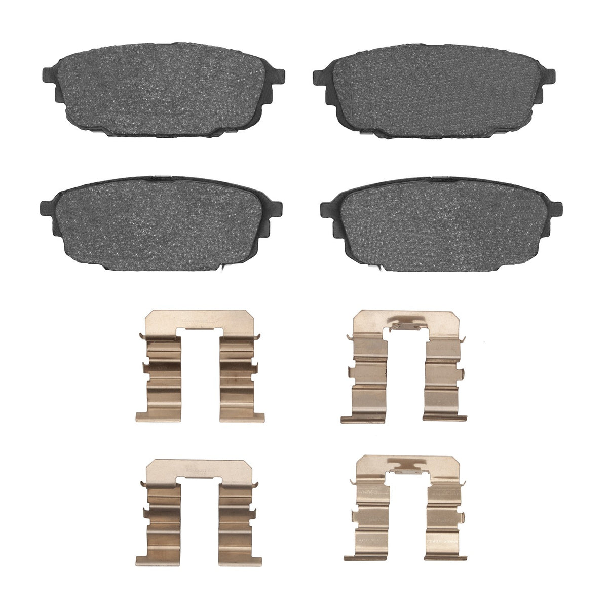 DFC 01-03 Mazda Protege Rear 5000 Advanced Ceramic Brake Pads and Hardware Kit 1551-0892-01