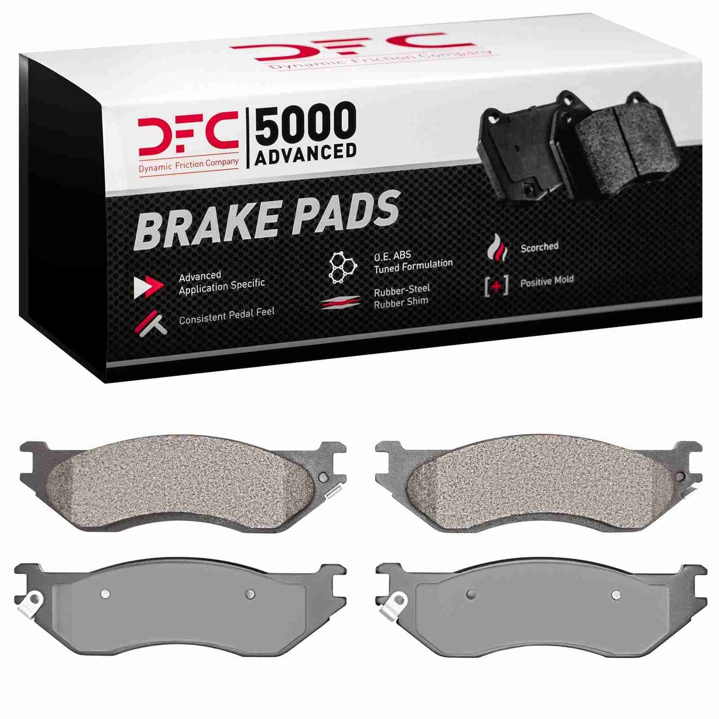 Dynamic Friction Company Disc Brake Pad Set 1551-0897-00