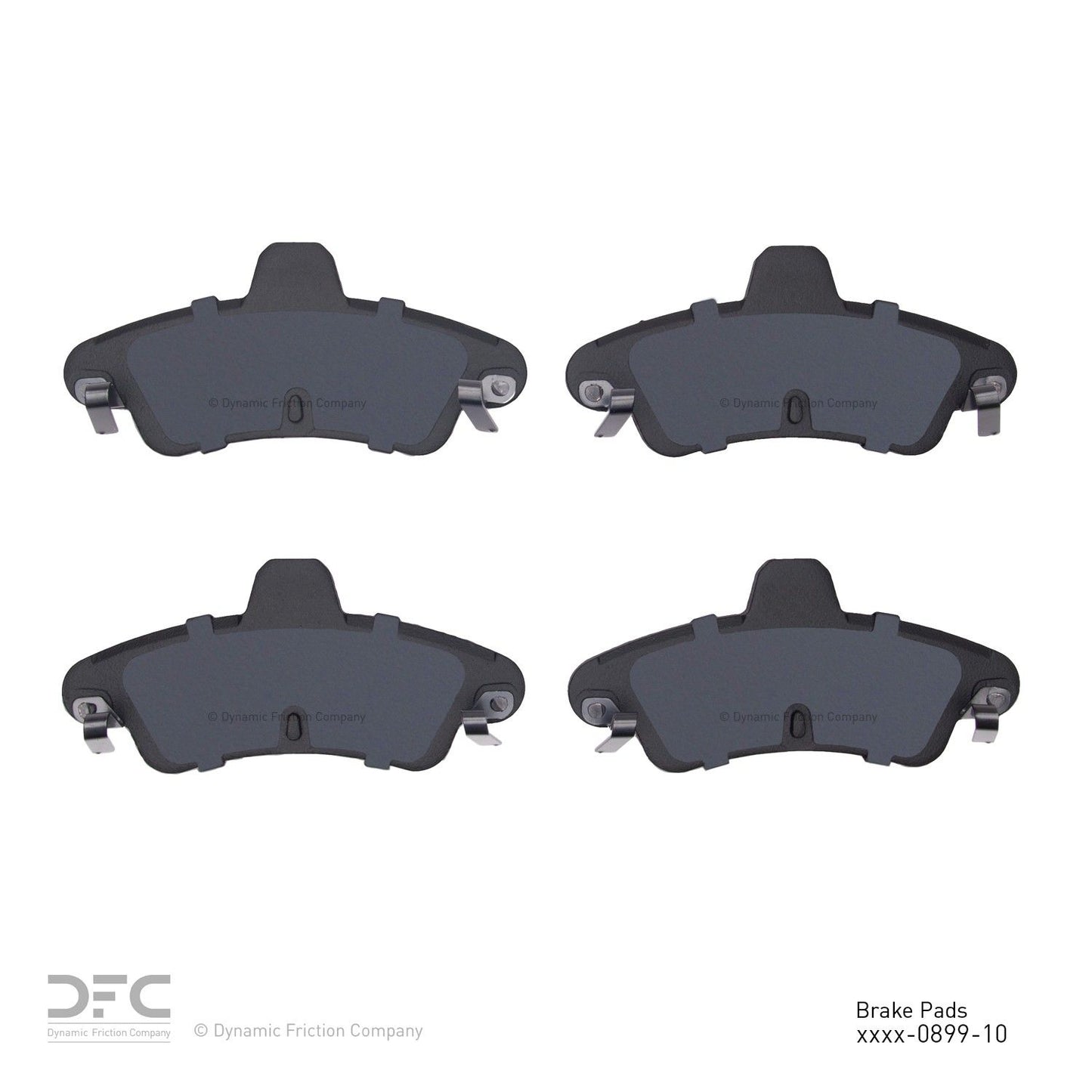 Dynamic Friction Company Disc Brake Pad Set 1551-0899-10