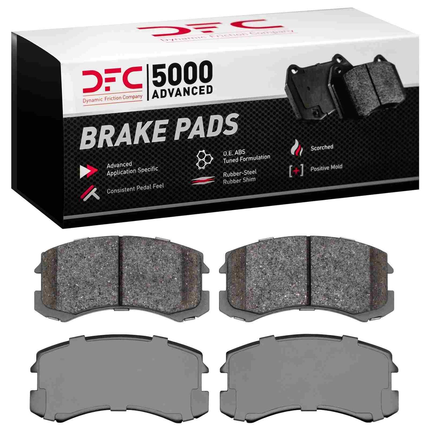Dynamic Friction Company Disc Brake Pad Set 1551-0904-00
