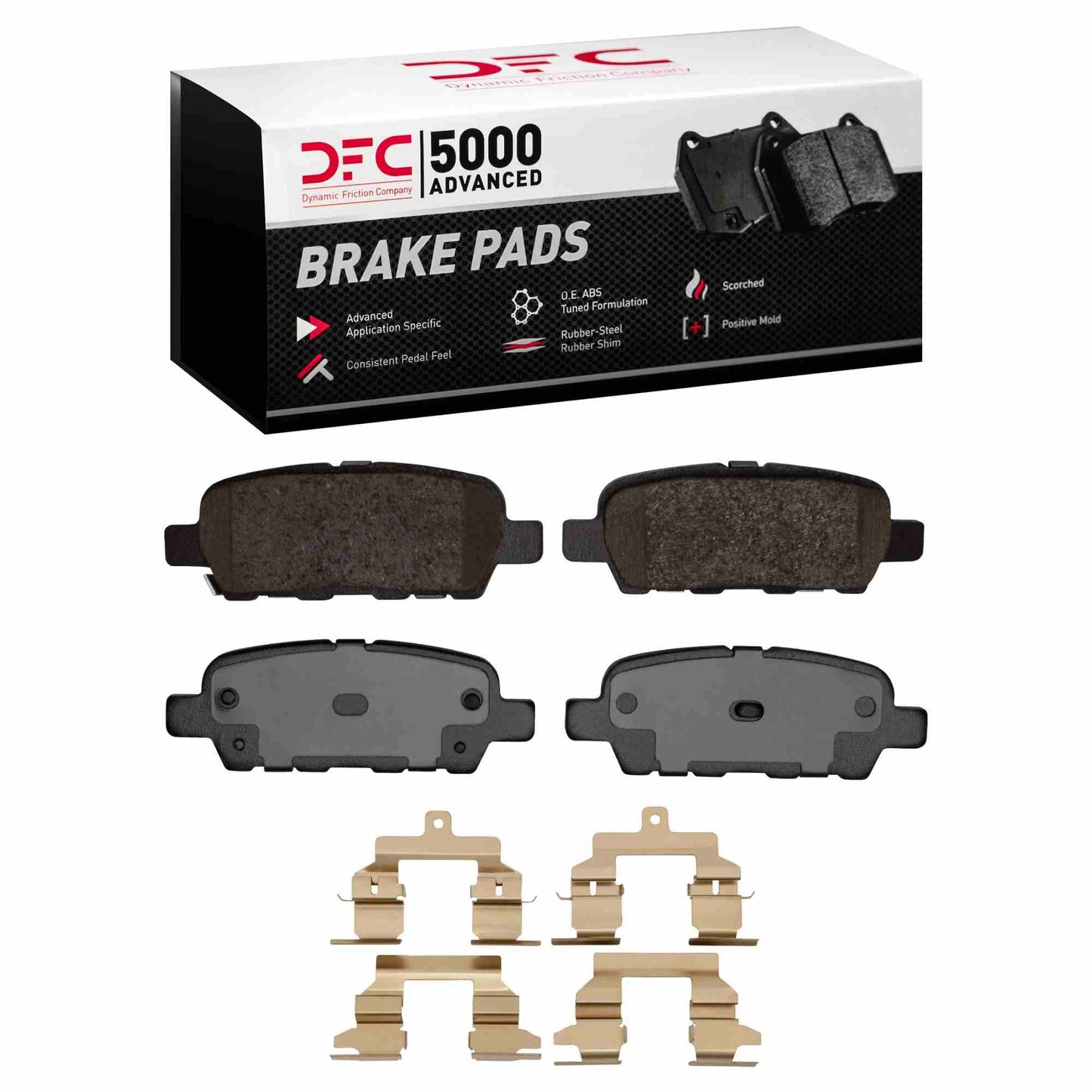 Dynamic Friction Company Disc Brake Pad Set 1551-0905-02