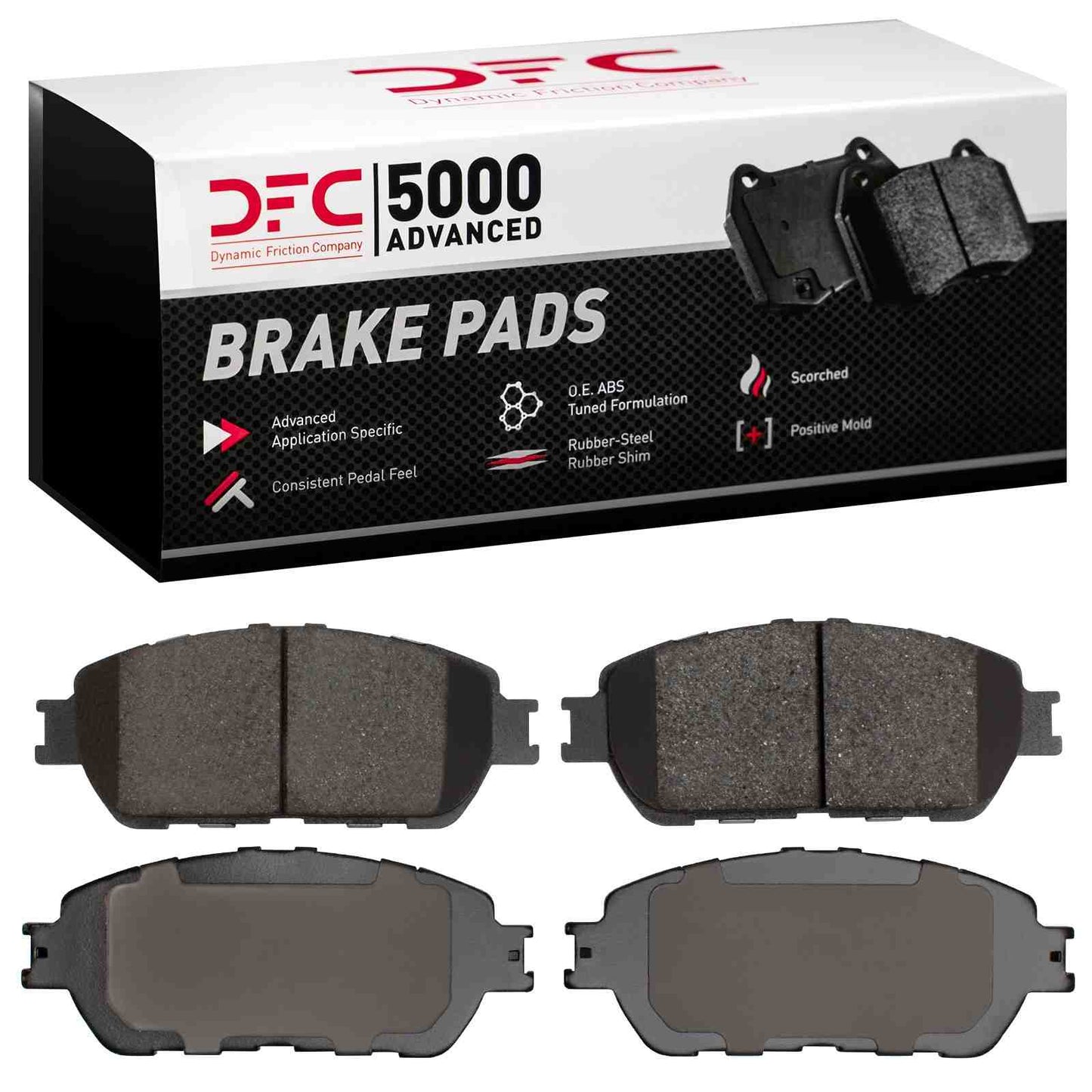 Dynamic Friction Company Disc Brake Pad Set 1551-0906-10