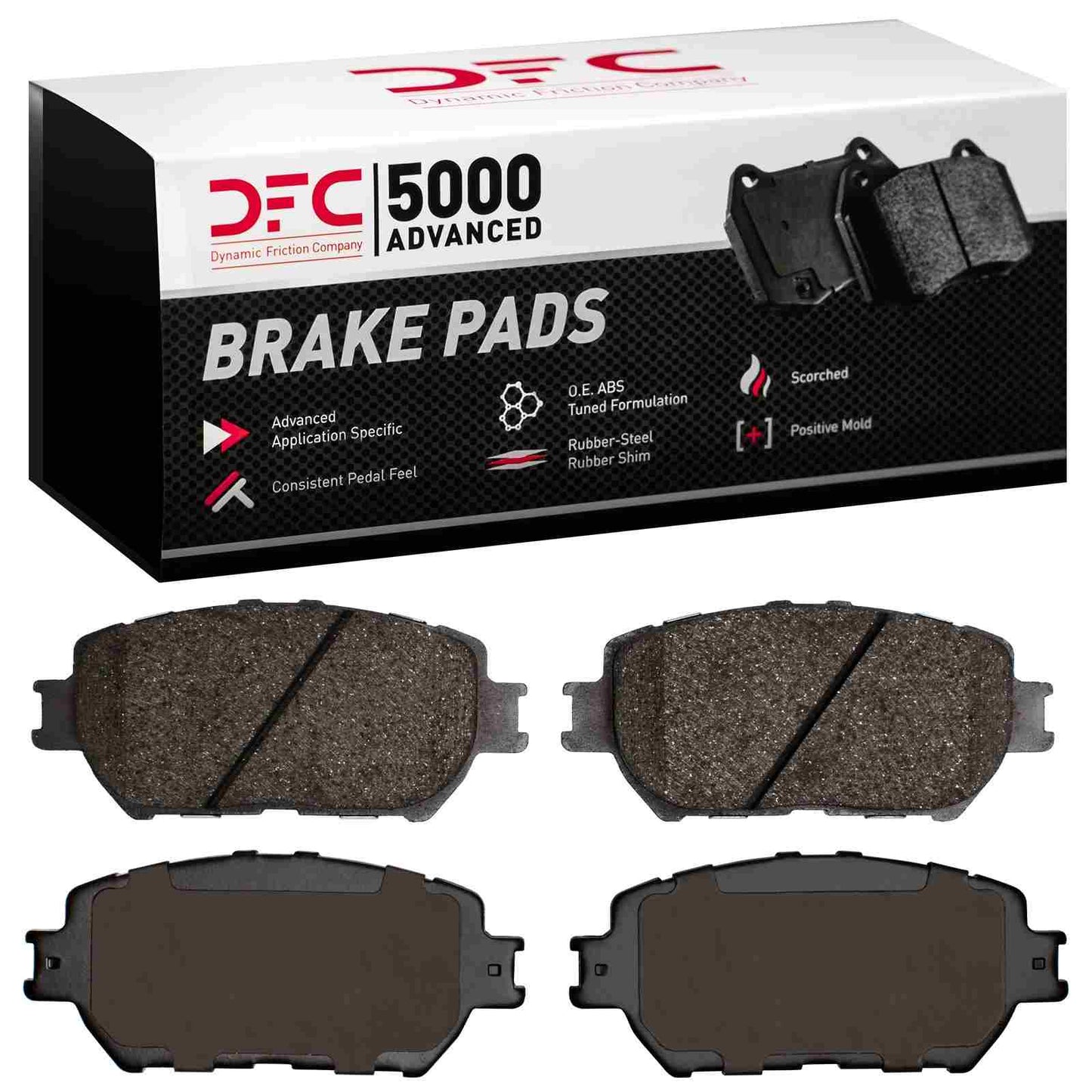 Dynamic Friction Company Disc Brake Pad Set 1551-0908-00