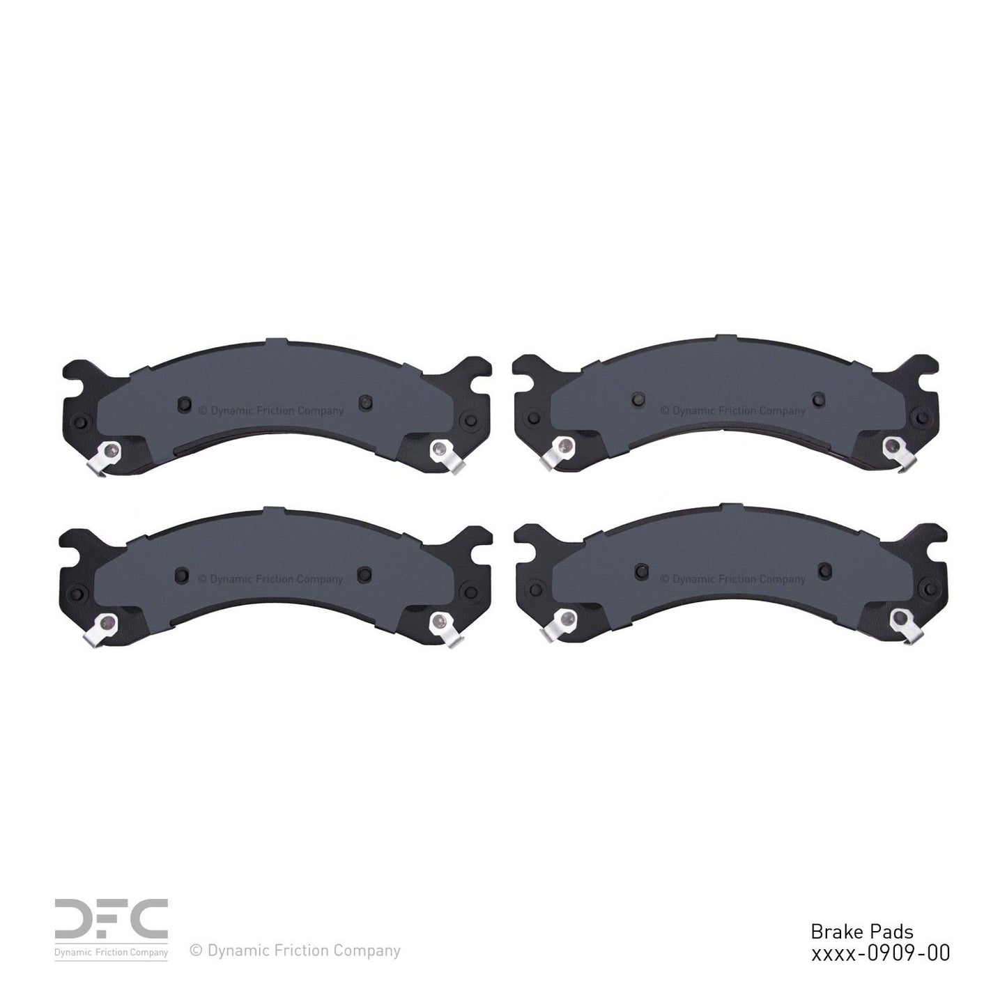 Dynamic Friction Company Disc Brake Pad Set 1551-0909-00