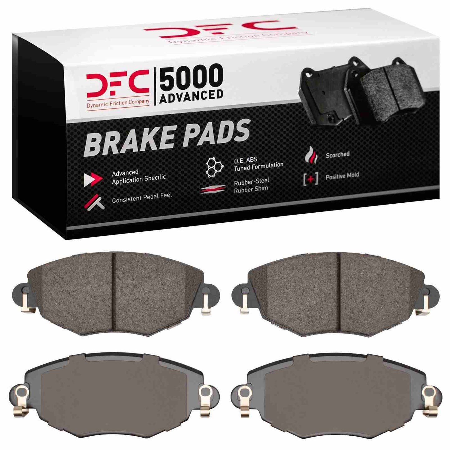 Dynamic Friction Company Disc Brake Pad Set 1551-0910-00