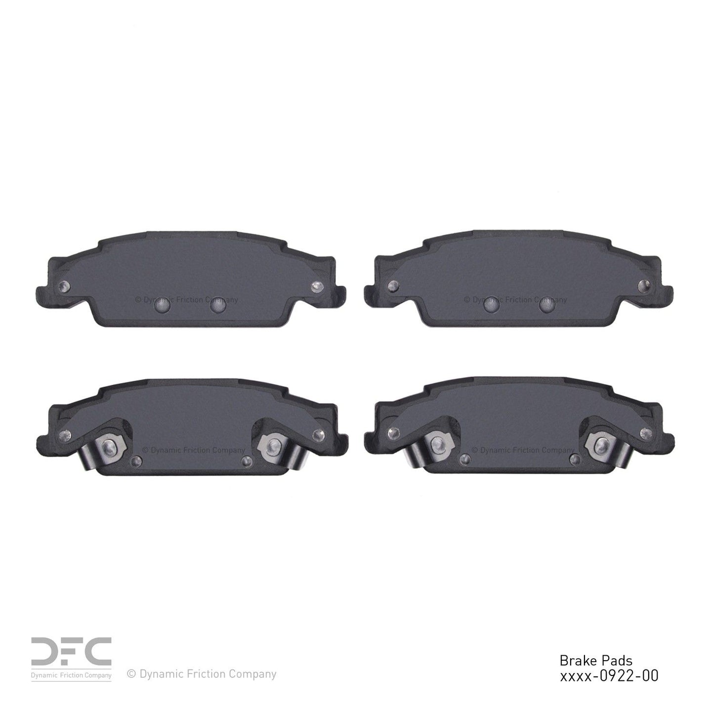 Dynamic Friction Company Disc Brake Pad Set 1551-0922-00