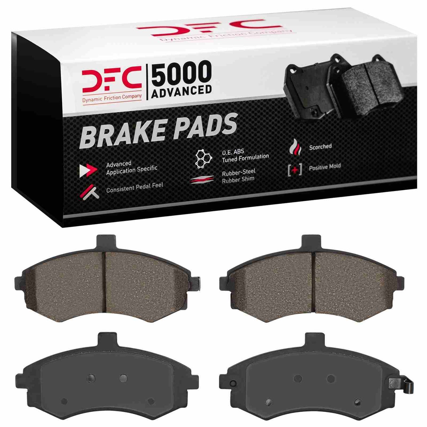 Dynamic Friction Company Disc Brake Pad Set 1551-0941-00