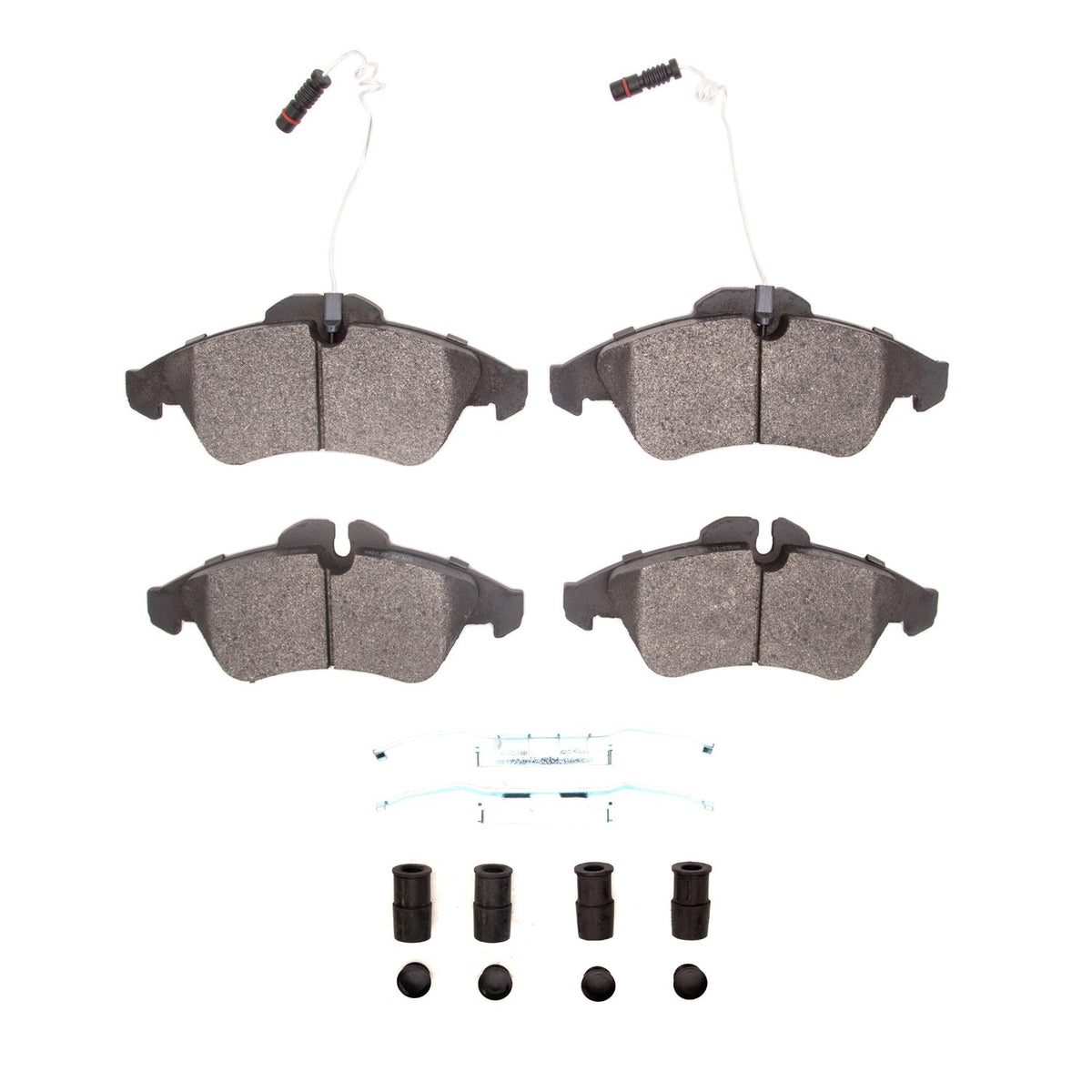 DFC 02-06 Dodge Sprinter 2500 Front 5000 Advanced Low Metallic Brake Pads and Hardware Kit 1551-0950-01