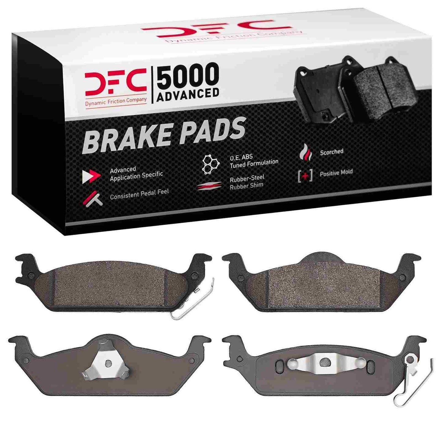 Dynamic Friction Company Disc Brake Pad Set 1551-0963-00