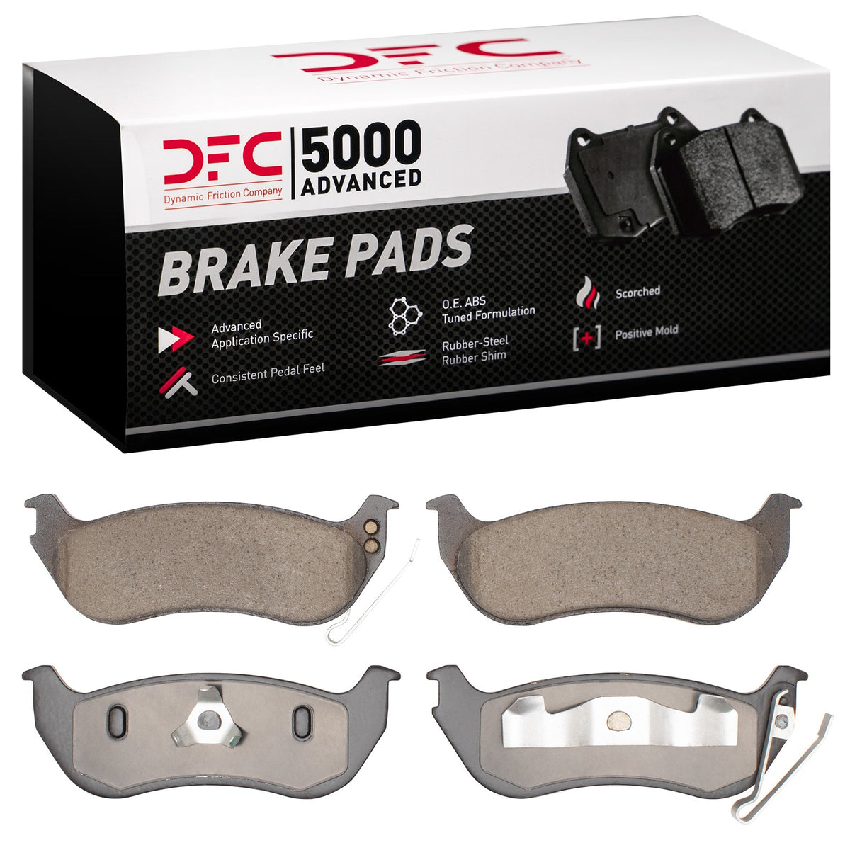 Dynamic Friction Company Disc Brake Pad Set 1551-0964-00