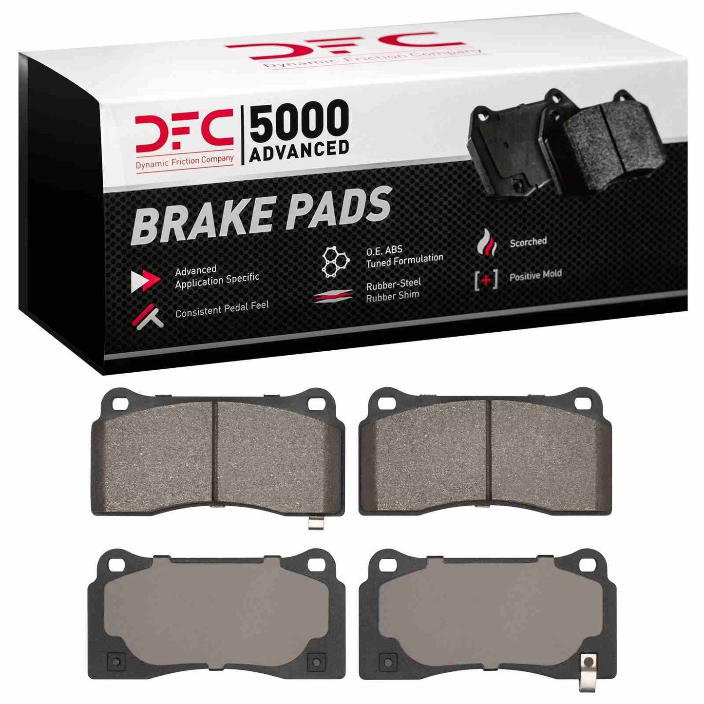 Dynamic Friction Company Disc Brake Pad Set 1551-0968-00