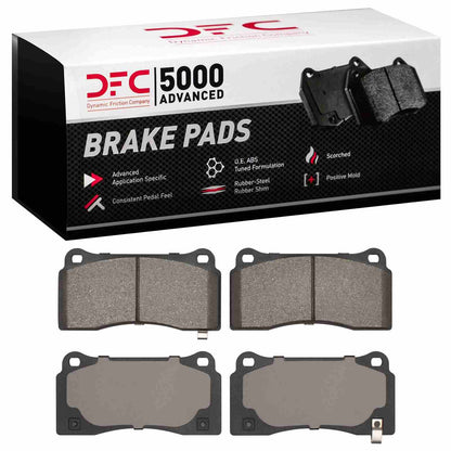 Dynamic Friction Company Disc Brake Pad Set 1551-0968-00