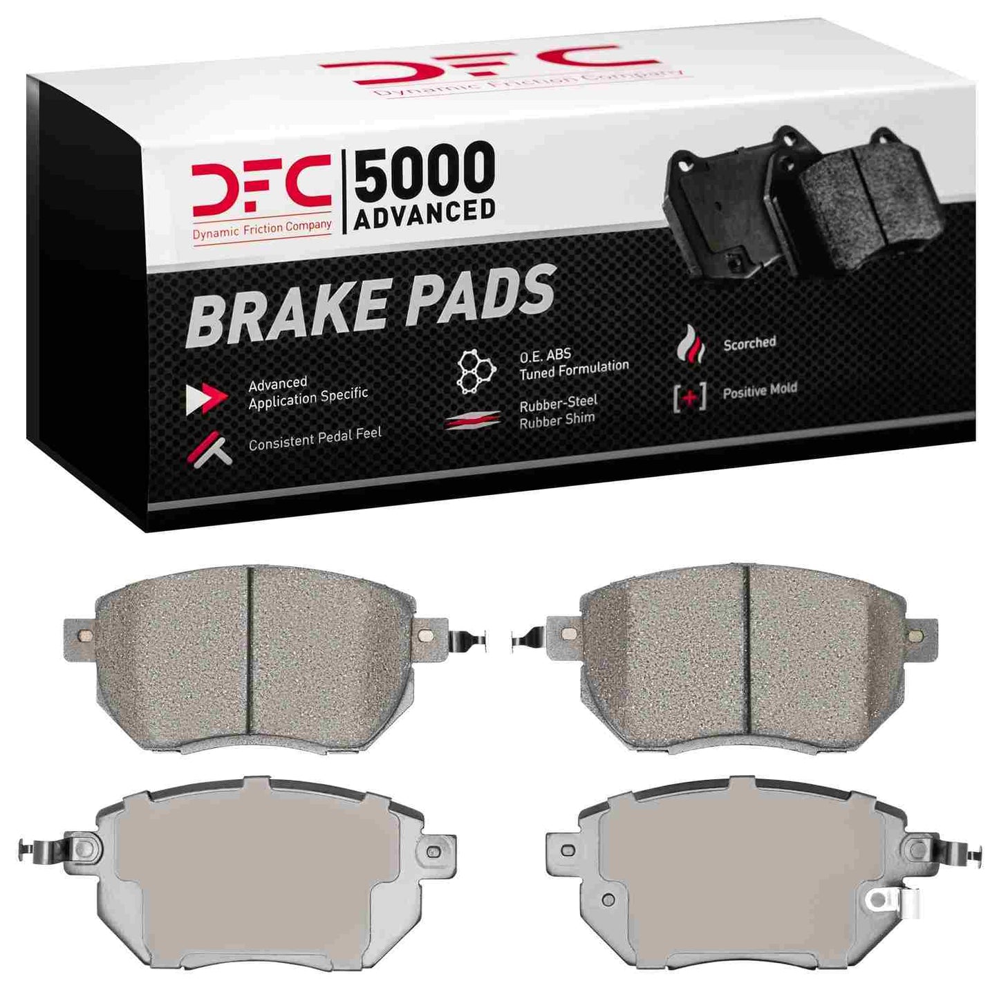 Dynamic Friction Company Disc Brake Pad Set 1551-0969-00
