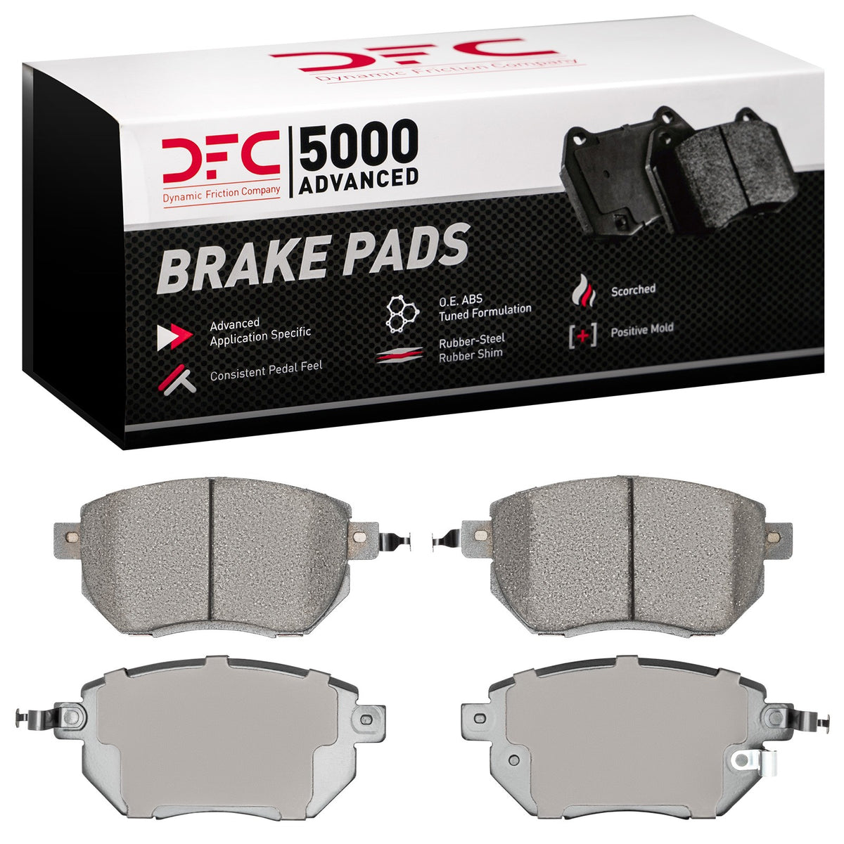 Dynamic Friction Company Disc Brake Pad Set 1551-0969-00