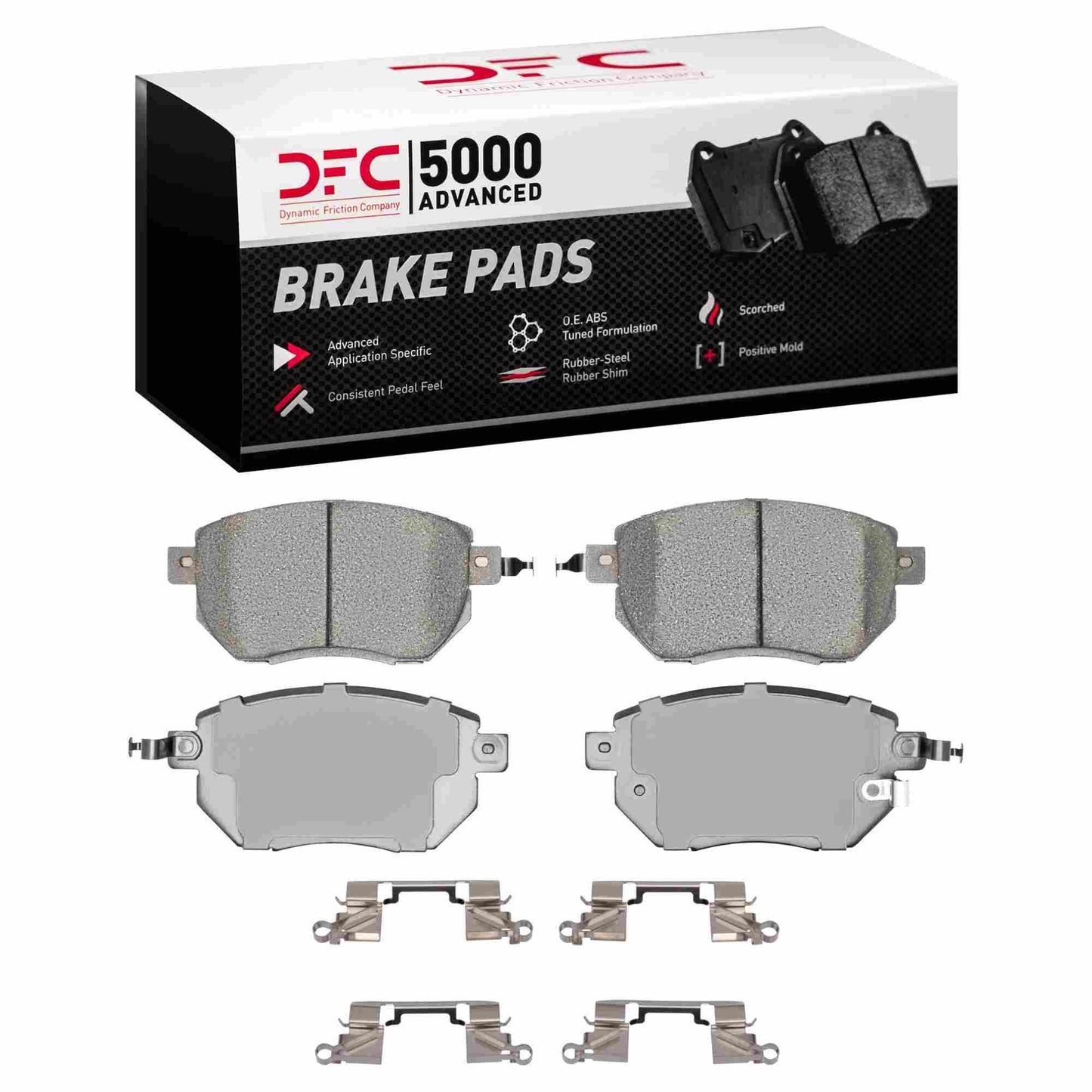 Dynamic Friction Company Disc Brake Pad Set 1551-0969-01