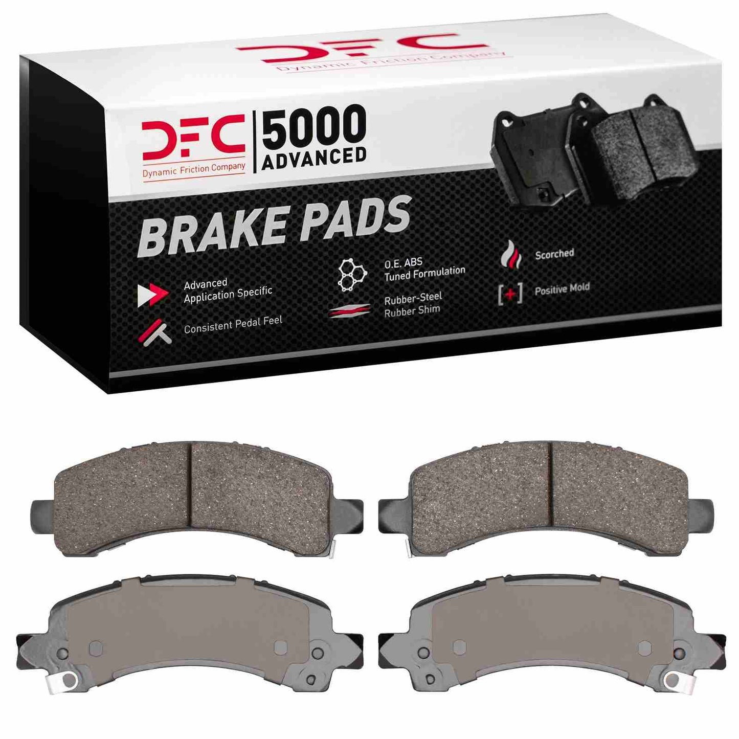 Dynamic Friction Company Disc Brake Pad Set 1551-0974-00