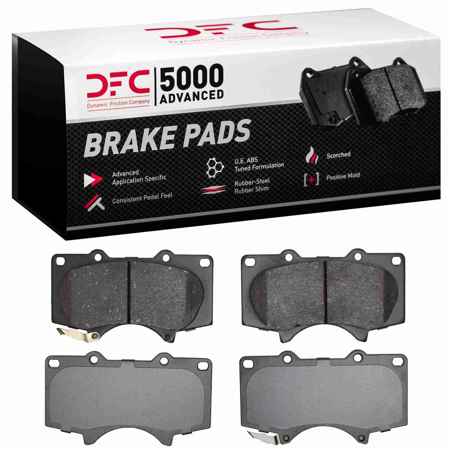 Dynamic Friction Company Disc Brake Pad Set 1551-0976-00