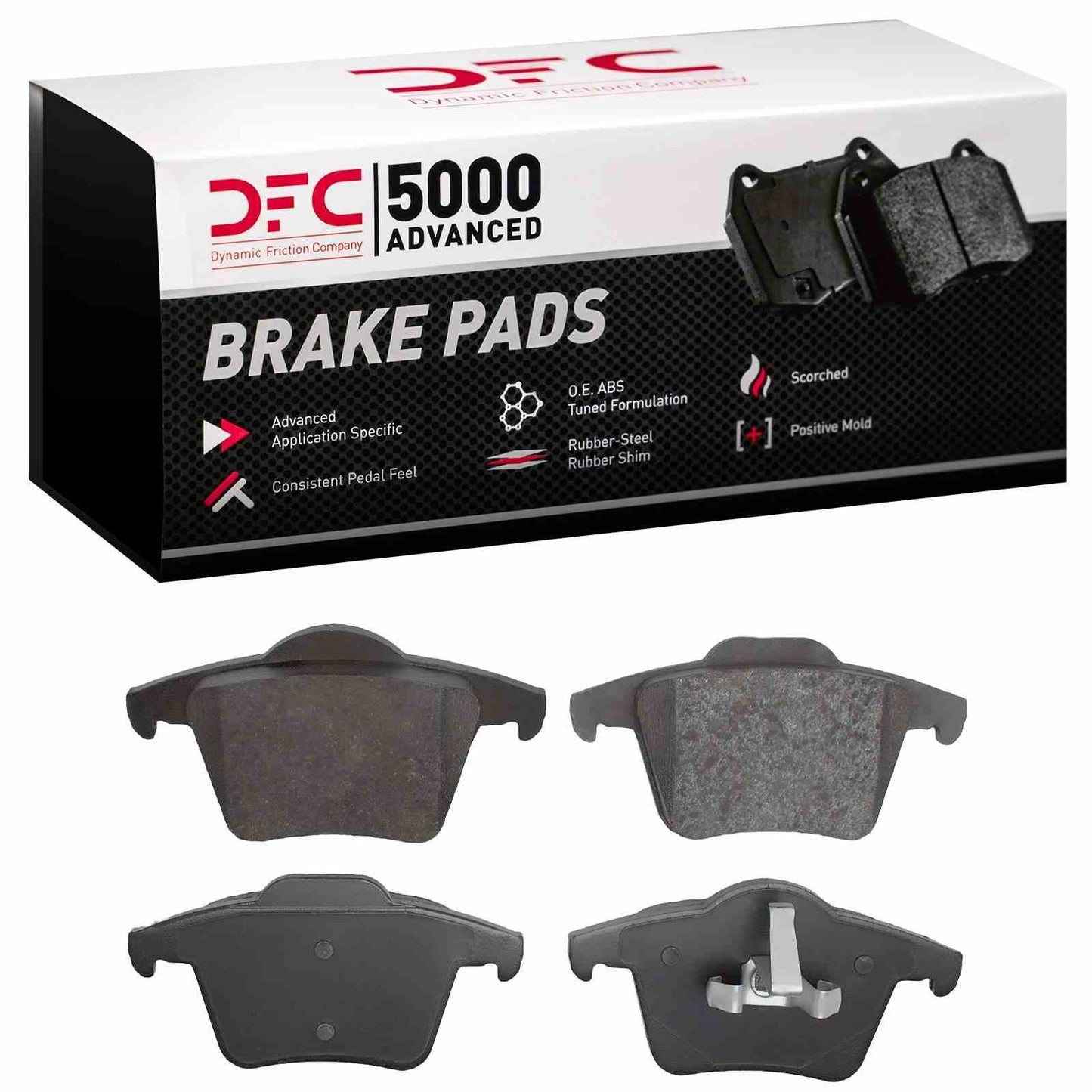 Dynamic Friction Company Disc Brake Pad Set 1551-0980-00