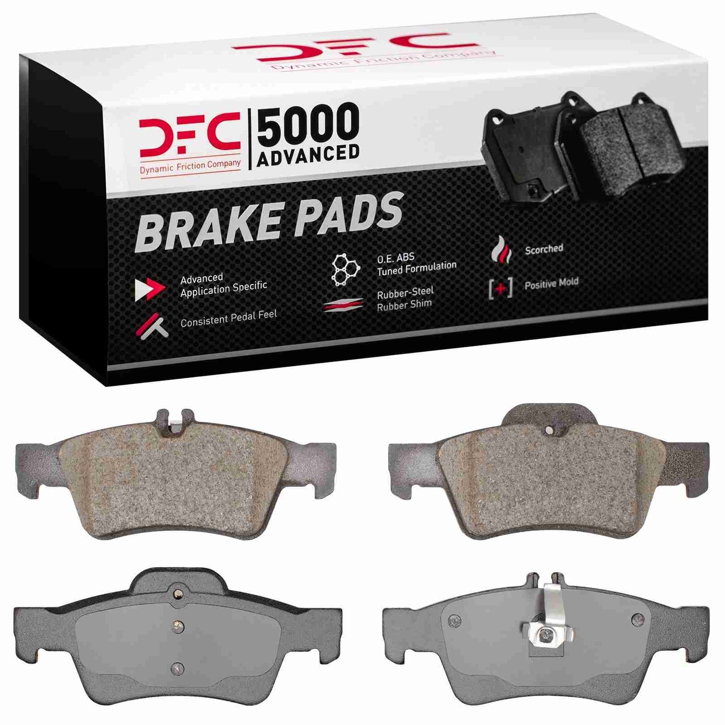 Dynamic Friction Company Disc Brake Pad Set 1551-0986-00