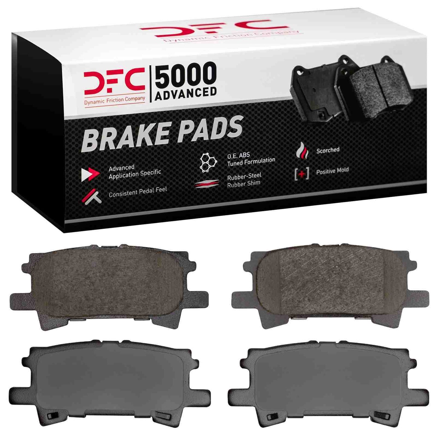Dynamic Friction Company Disc Brake Pad Set 1551-0996-00