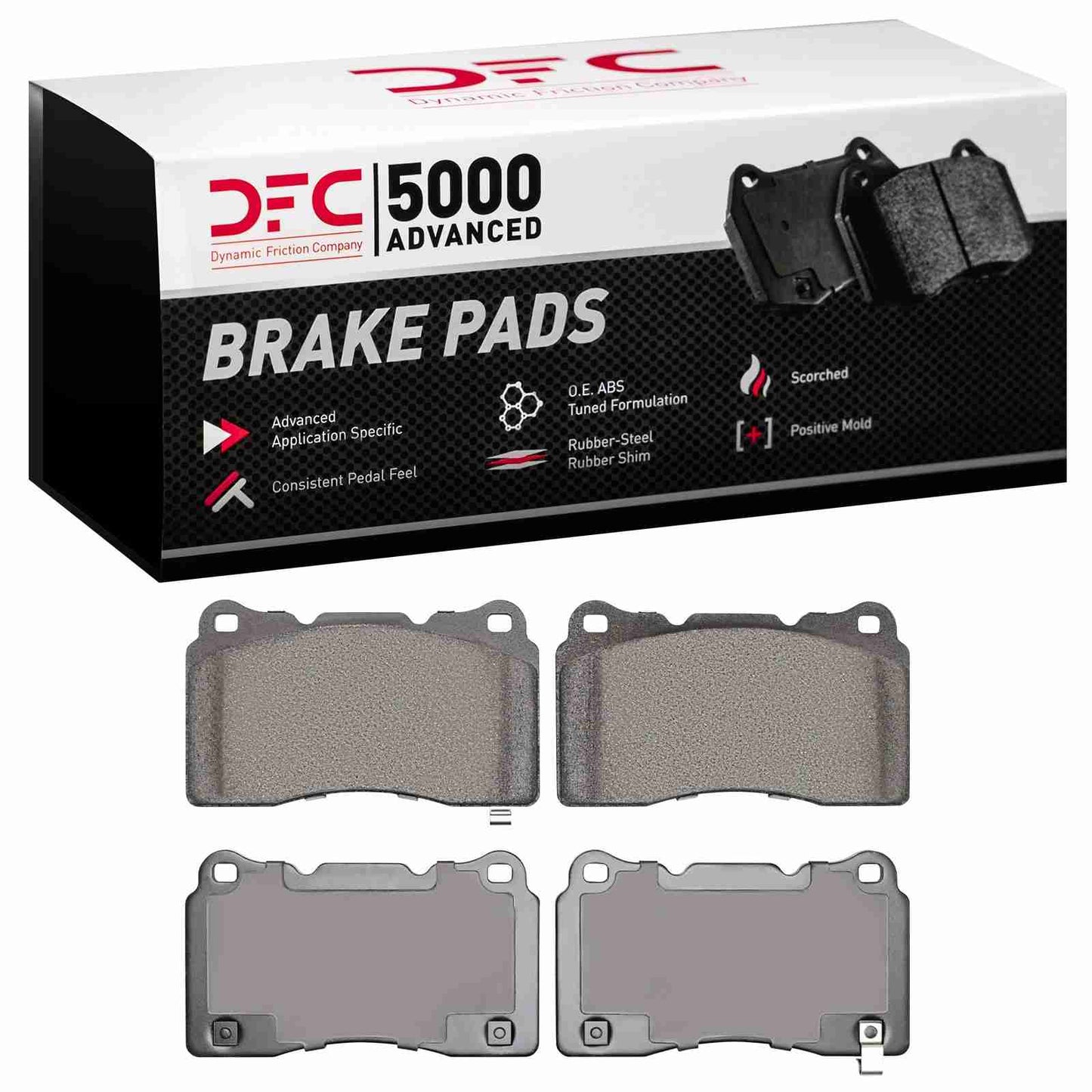 Dynamic Friction Company Disc Brake Pad Set 1551-1001-00